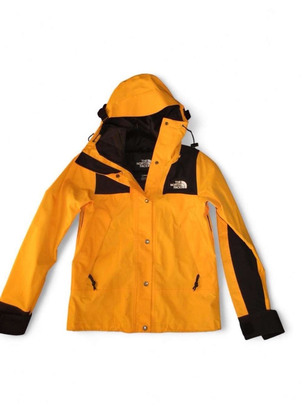 The North Face Women’s 1990 Mountain Jacket GTX Gore-Tex TNF Yellow Black XS